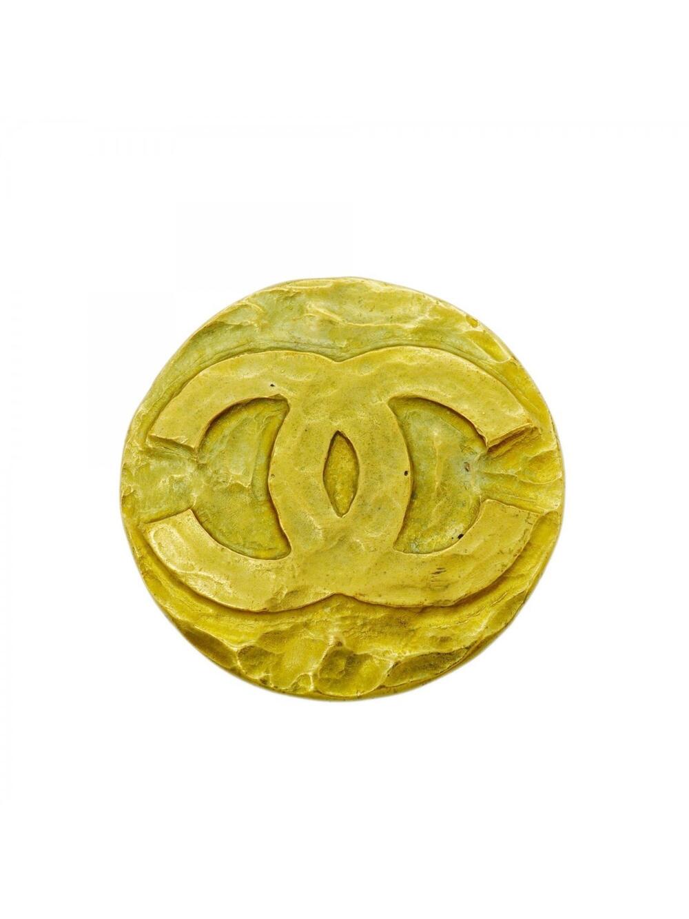 Chanel Cc Logo Brooch Metal #299537C67B